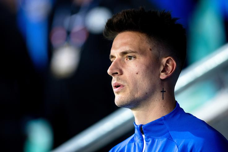 Pri Levadiakosu si deli slačilnico tudi z rojakom Alenom Ožboltom. | Foto: Matic Klanšek Velej/Sportida