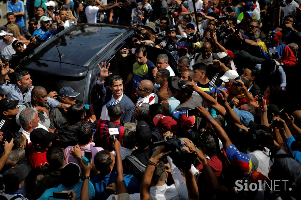 Venezuela Caracas protesti Maduro Guaido