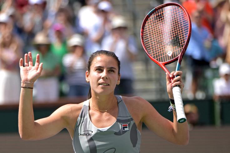 Emma Navarro je šele konec junija 2022 postala poklicna igralka. | Foto: Reuters