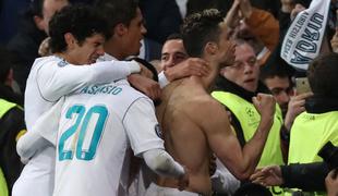 Drama stoletja v Madridu, sodnik in Ronaldo rešila Real v 97. minuti