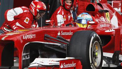 Ferrari: Stopničke na štartu 2013 nas niso začarale