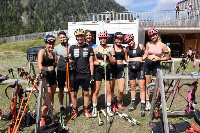 Mladi slovenski biatlonci, poletno SP, Ruhpolding | Slovenska ekipa v Ruhpoldingu dokazuje, da je odlično pripravljena. | Foto SloSki