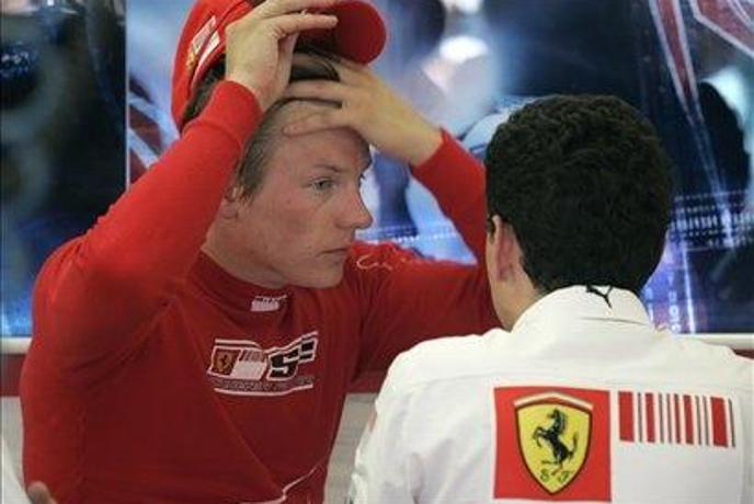 Räikkönen v Ferrariju do konca leta 2010