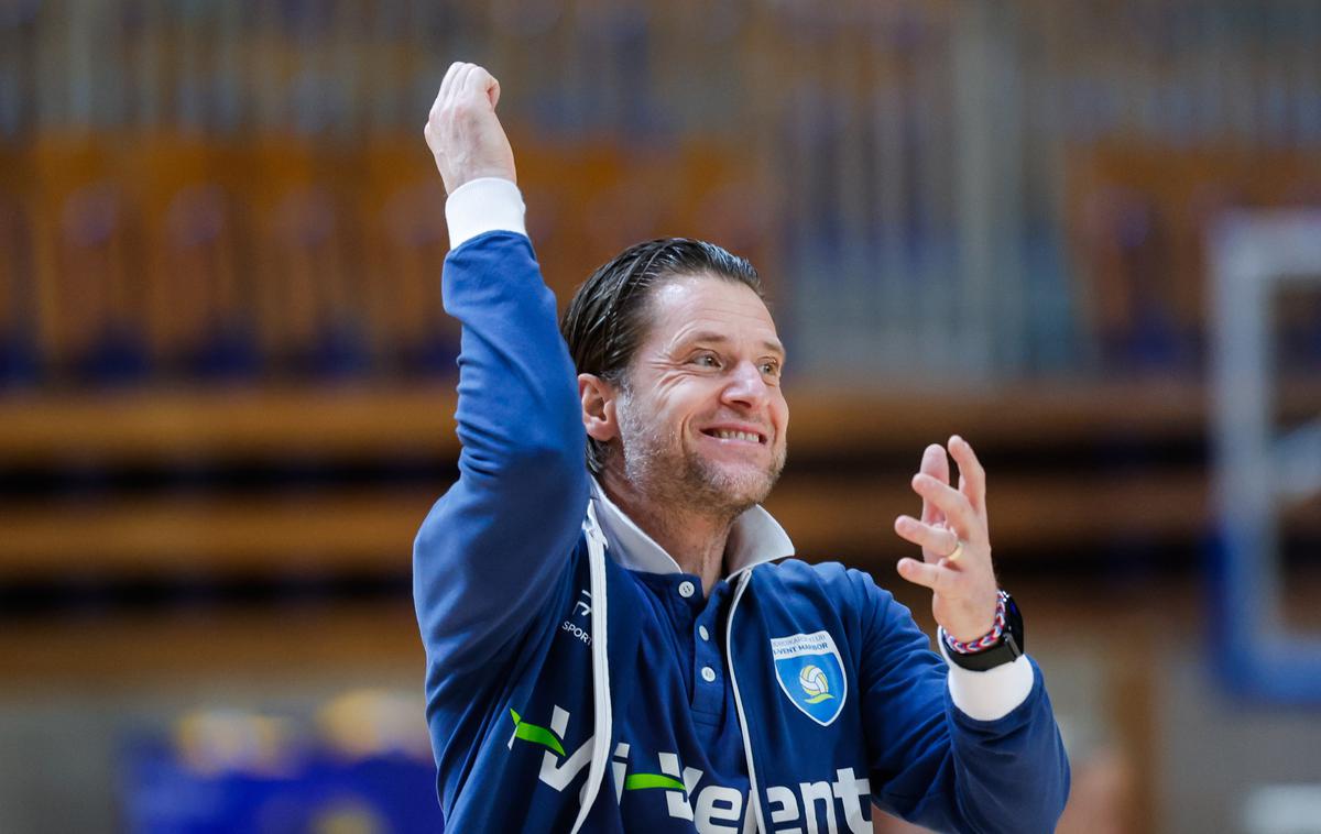 ACH Volley : i-vent Maribor, Sebastijan Škorc | Sebastijan Škorc bo nadaljeval delo na trenerskem mestu. | Foto Aleš Fevžer