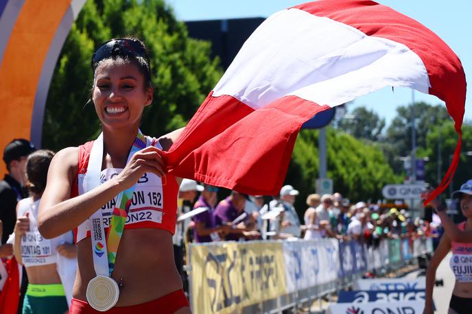 Garcia Leon SP 2022 | Kimberly Garcia Leon je postala svetovna prvakinja v hitri hoji na 20 km. | Foto Reuters