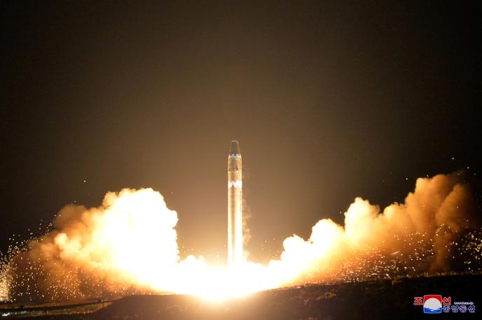 Izstrelitev severnokorejske rakete | Foto Reuters