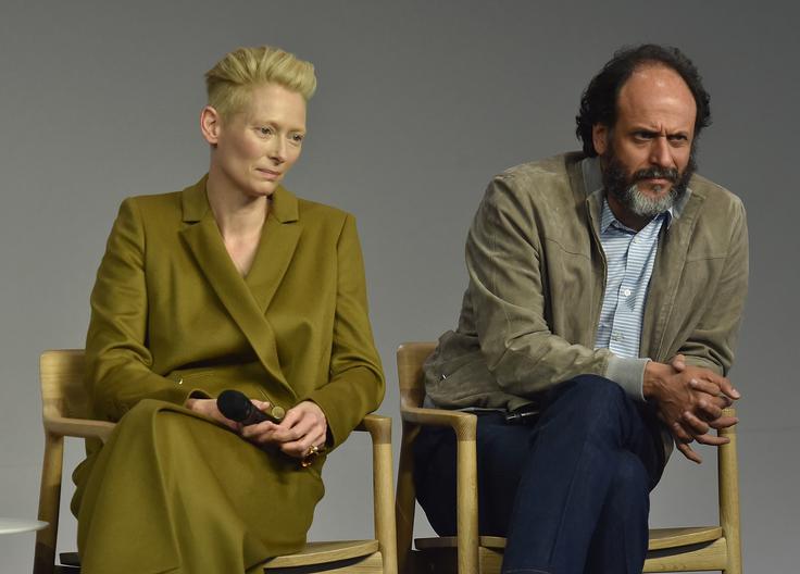 Tilda Swinton in režiser Luca Guadagnino | Foto: Getty Images