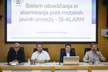 SI-ALARM srečanje z novinarji, Telekom Slovenije.