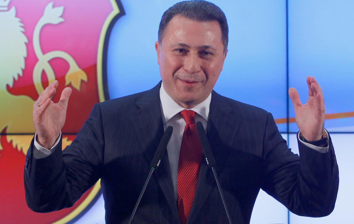 Nikola Gruevski | Bivši makedonski premier Nikola Gruevski vztraja, da gre pri tem in drugih sodnih postopkih, ki potekajo proti njemu, za politično motivirane procese. | Foto Reuters