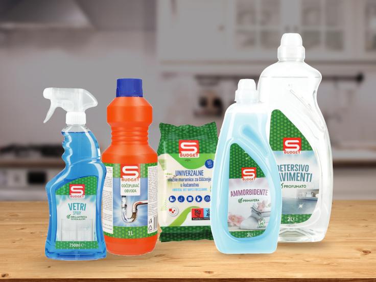 S-BUDGET čistila – učinkovite in ugodne rešitve za čiščenje doma | Foto: Spar Slovenija d.o.o.