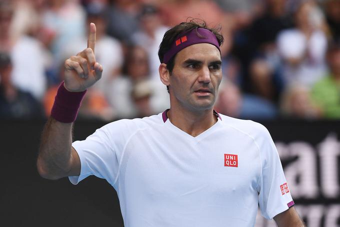 Roger Federer je letos igral le na OP Avstralije. | Foto: Gulliver/Getty Images
