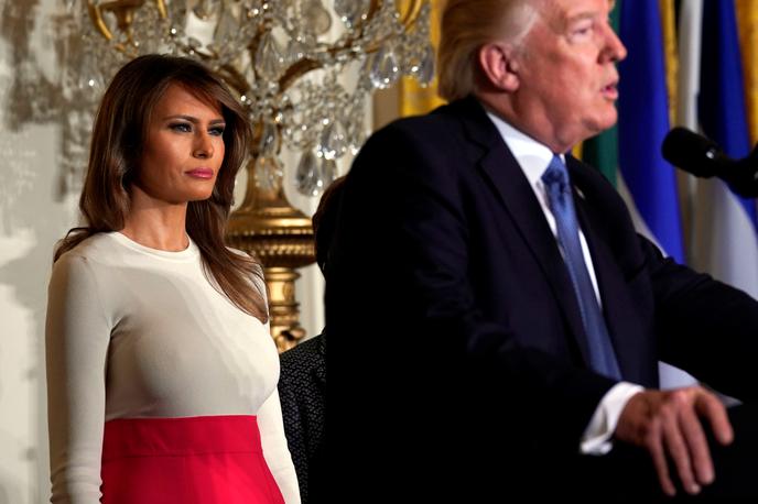 Melania in Donald Trump | Foto Reuters