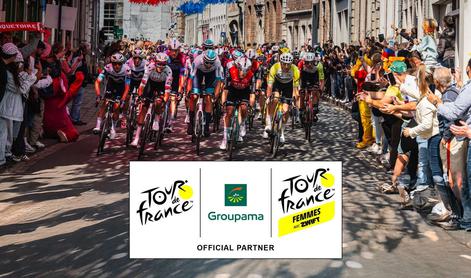 Groupama poglablja svojo zavezanost kolesarstvu kot uradni partner Dirke po Franciji in ženske Dirke po Franciji avec Zwift