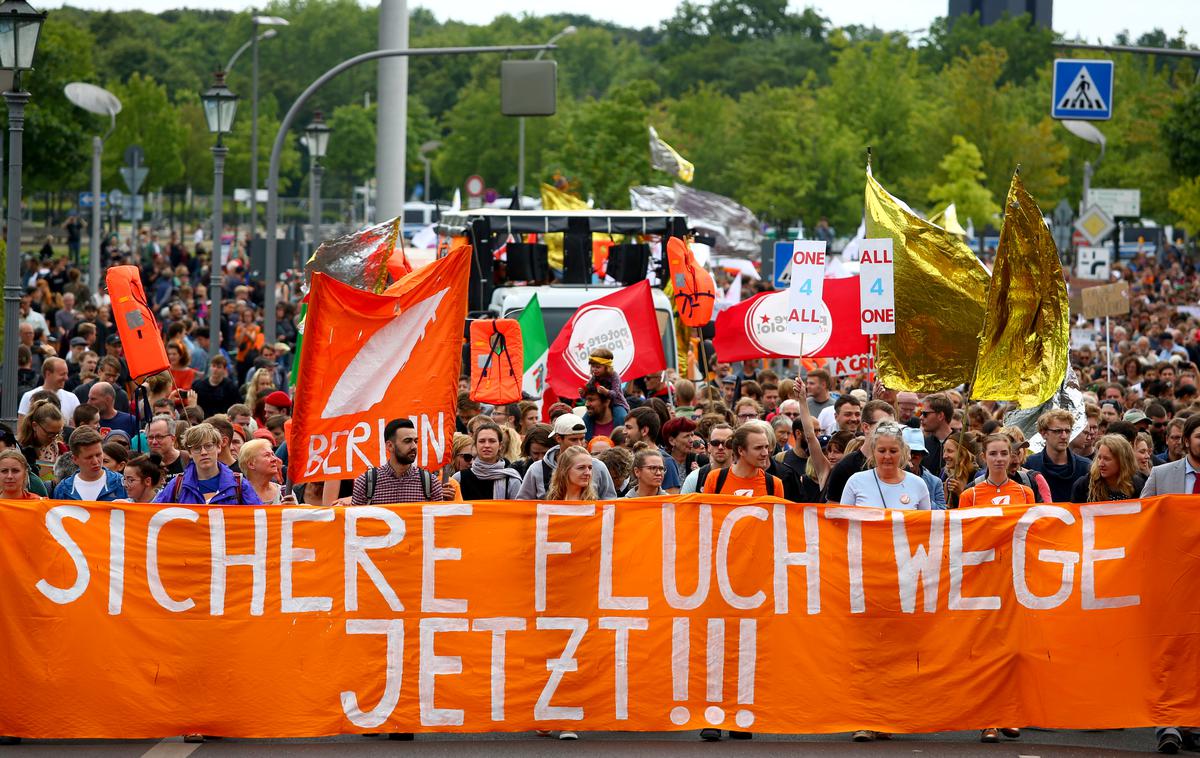 demonstracije Nemčija | Foto Reuters