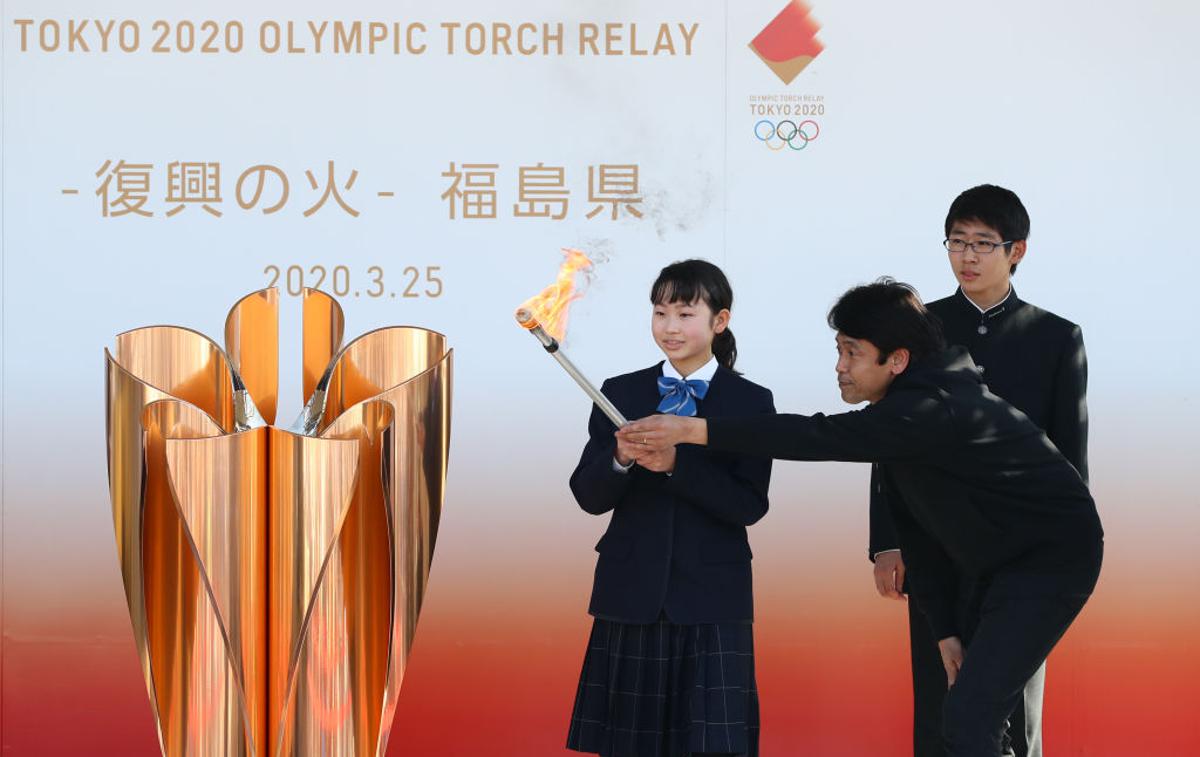 Japonska olimpijski ogenj | Foto Getty Images