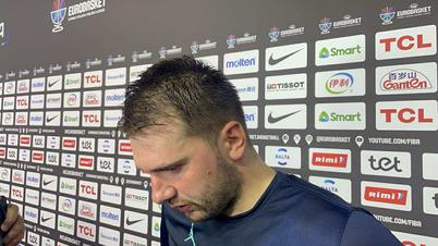 Luka Dončić po koncu ni skrival jeze #video