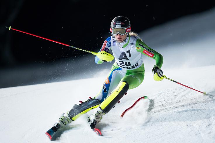 Pred enim letom je slavila zmagi na slalomih evropskega pokala. Zdaj so njeni cilj povezani z najvišjo tekmovalno ravnjo. | Foto: Sportida