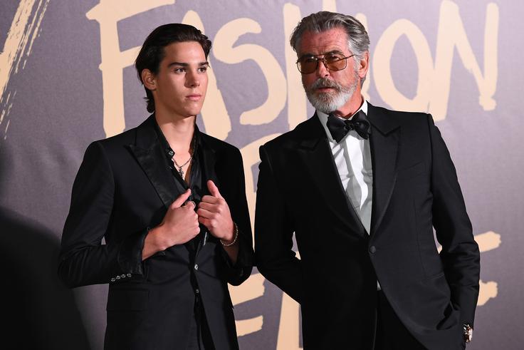 Paris in Pierce Brosnan | Foto: Getty Images