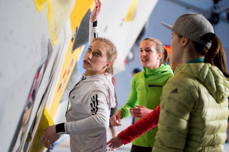 Janja Garnbert bo plezala brez pritiska. | Foto: Urban Urbanc/Sportida