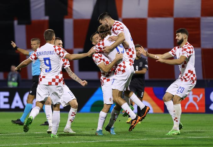 Hrvaška nogometna reprezentanca je znana tudi pod vzdevkom vatreni oz. ognjeni.  | Foto: Reuters
