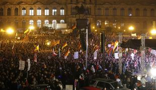 V Dresdnu protesti v podporo in proti Pegidi