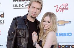 Konec tudi med Avril Lavigne in pevcem Nickelback