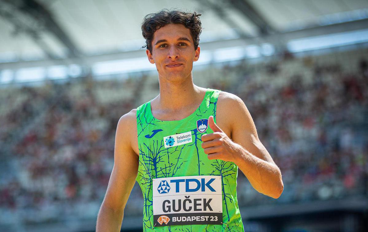 Matic Ian Guček | Matic Ian Guček (Kladvar) je drugi dan državnega prvenstva v atletiki v Celju na 400 m ovire slavil z 49,06 sekunde. | Foto Peter Kastelic/AZS