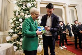 Športnik leta 2025, sprejem pri predsednici RS Nataši Pirc Musar