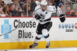 Kopitar z novo točko tretji najboljši strelec lige NHL
