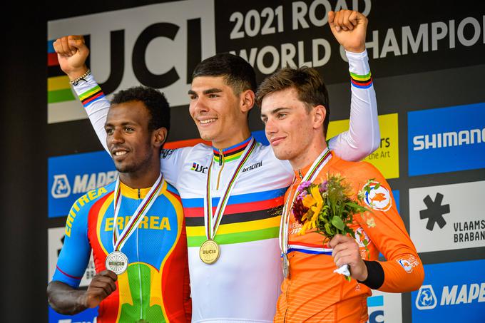 Septembra lani je postal svetovni podprvak med člani do 23 let. To je prva medalja za Afriko na svetovnih prvenstvih v kolesarstvu. | Foto: Guliverimage/Vladimir Fedorenko