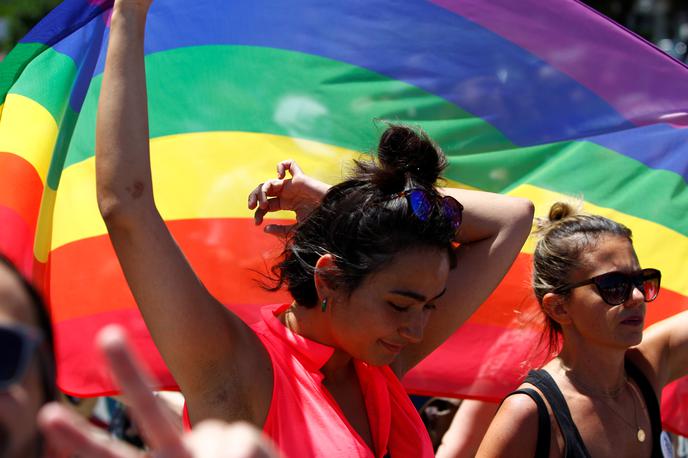 Parada ponosa v Skopju | Foto Reuters