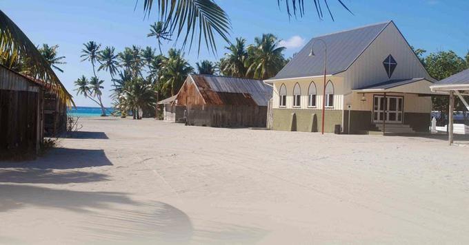 Edino naselje na atolu Palmerston. | Foto: amusingplanet.com