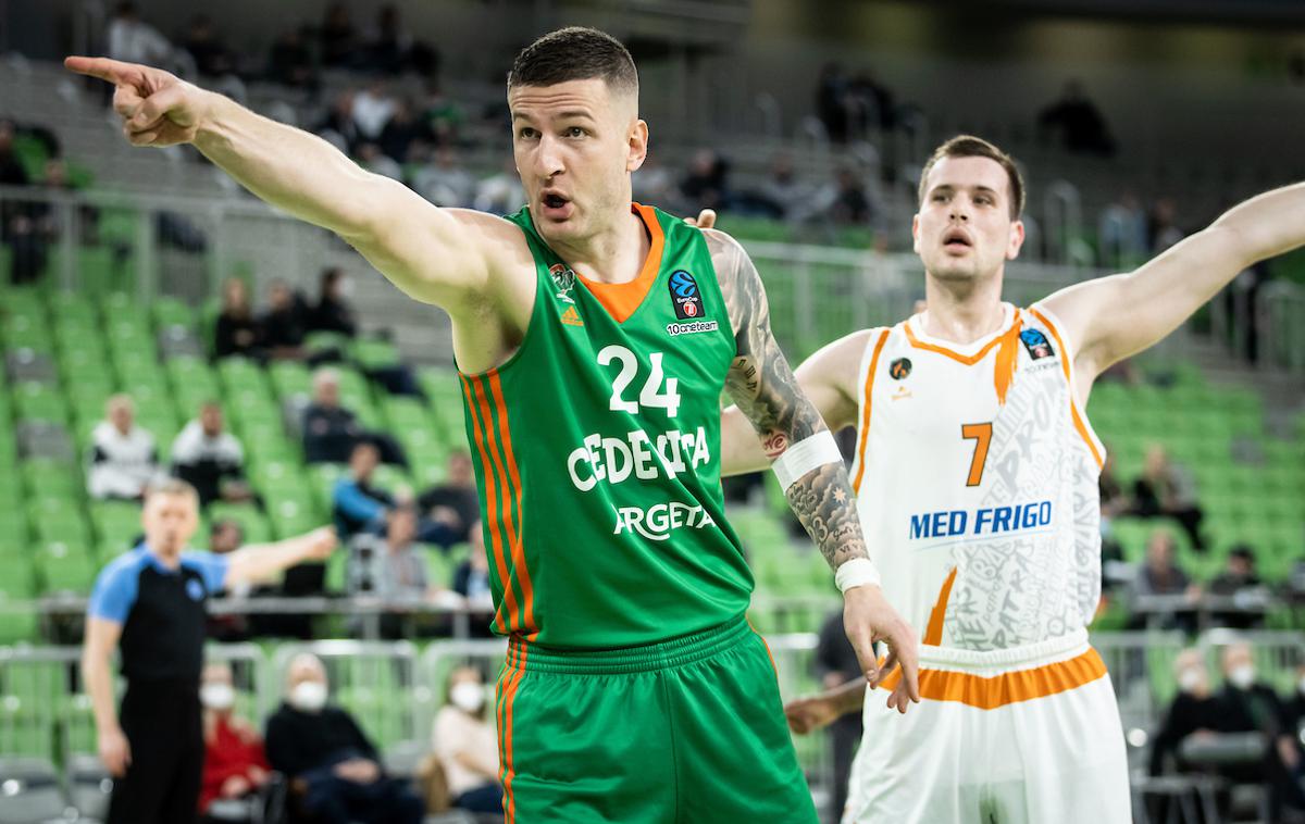 Cedevita Olimpija Promitheas | Cedevita Olimpija v zadnjem obdobju navdušuje. | Foto Vid Ponikvar/Sportida