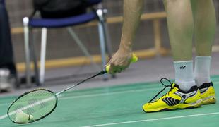 Slovenski badmintonisti ostali brez finalnega turnirja
