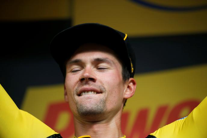 Primož roglič | Primož Roglič bo eden izmed favoritov za skupno zmago na dirki Po Britaniji. | Foto Reuters