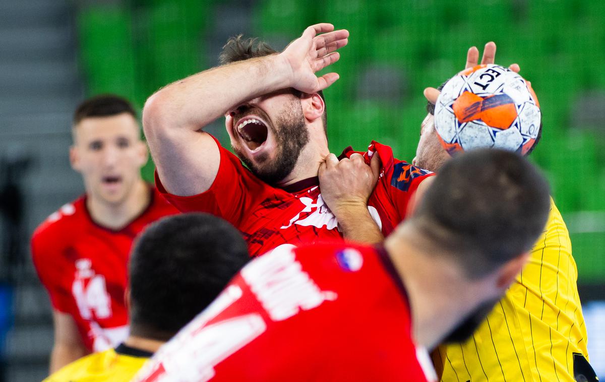 Grosist Slovan - Granollers, evropska liga | Slovan je izgubil tretjo tekmo v evropski ligi. | Foto Filip Barbalić