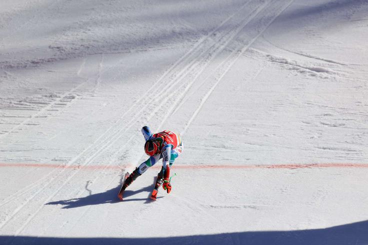 Hadalin je v Kranjski Gori dosegel svojo najboljšo veleslalomsko uvrstitev. | Foto: STA/Katja Kodba