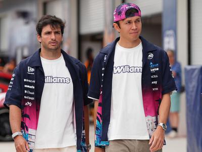 Alex Albon in Carlos Sainz ostajata pri Williamsu