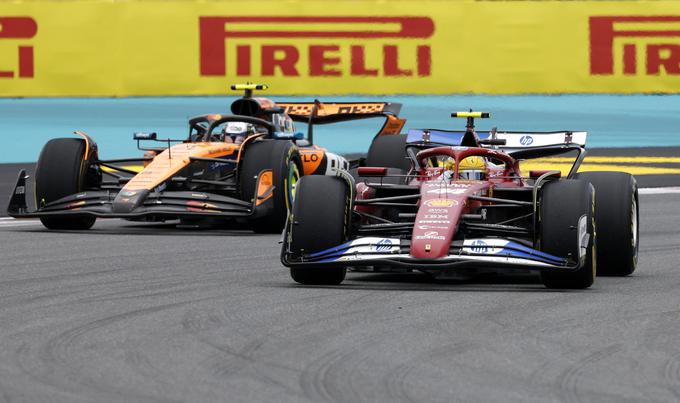 Lewis Hamilton je dobil prvi letošnji šprint, tokrat bo na sedmem štartnem položaju. | Foto: Reuters