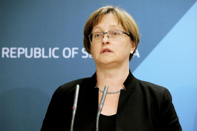Ministrica za finance Mateja Vraničar Erman bo predstavila zakonsko osnovo za tožbe proti Banki Slovenije. | Foto: STA ,