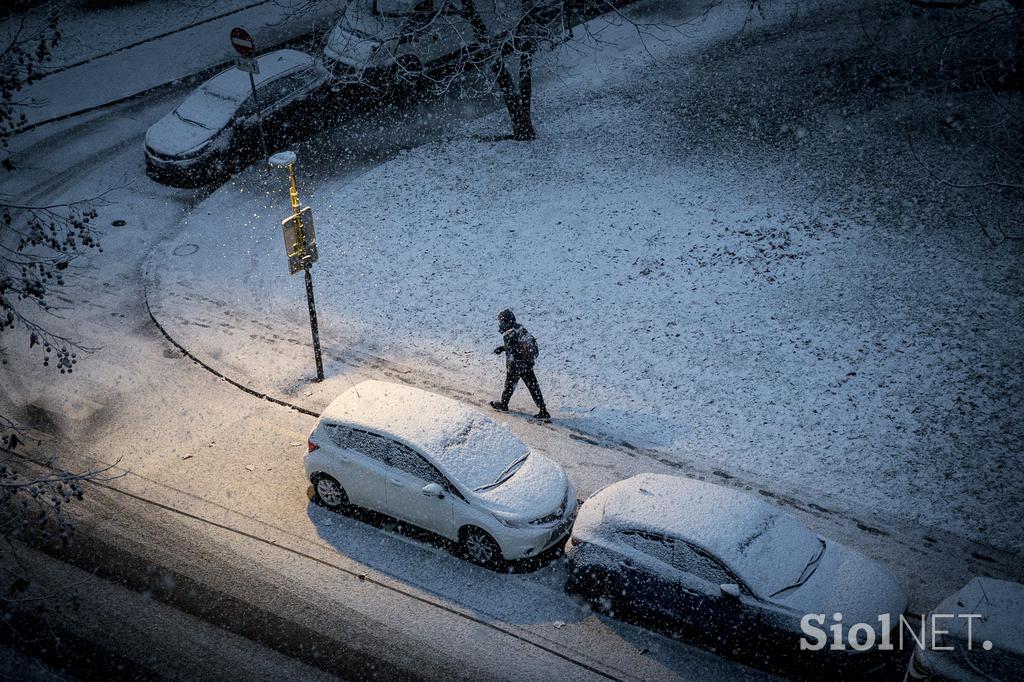 sneg Ljubljana
