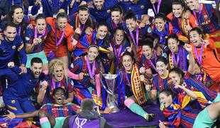 Nogometašice Barcelone prvič evropske klubske prvakinje