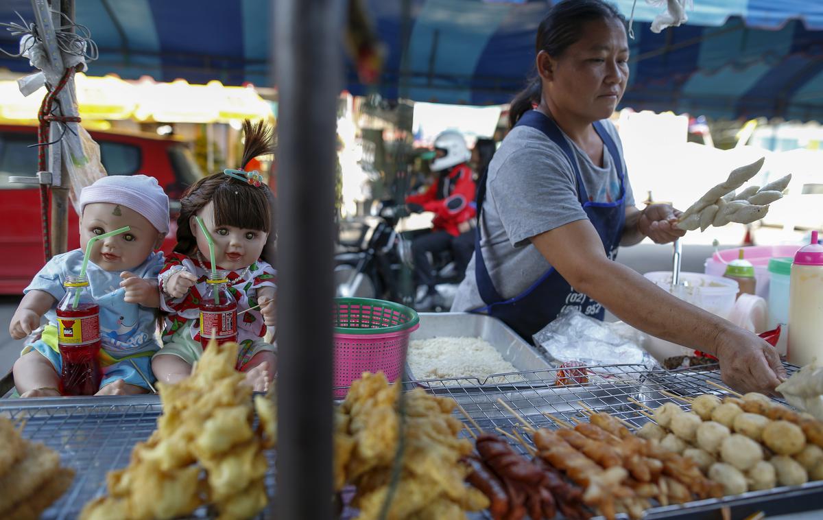 Bangkok, ulični prodajalci | Foto Reuters