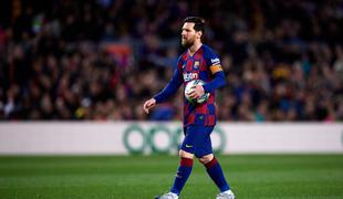 Messi se je lažje poškodoval, a bo lahko igral