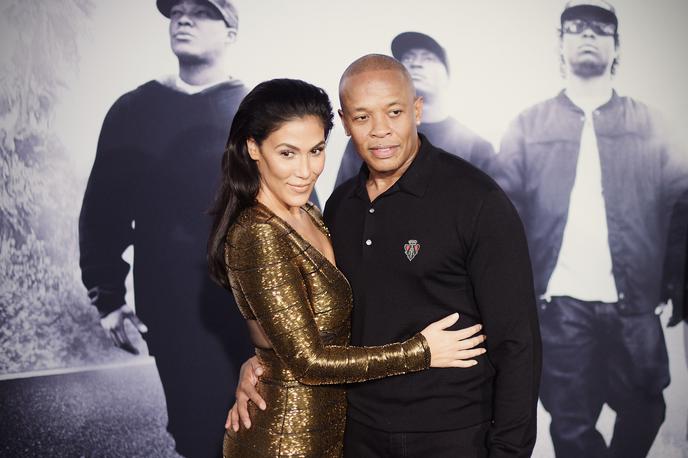 Dr. Dre, Nicole Young | Dr. Dre in Nicole Young sta bila poročena 24 let, skupaj imata dva otroka. | Foto Getty Images