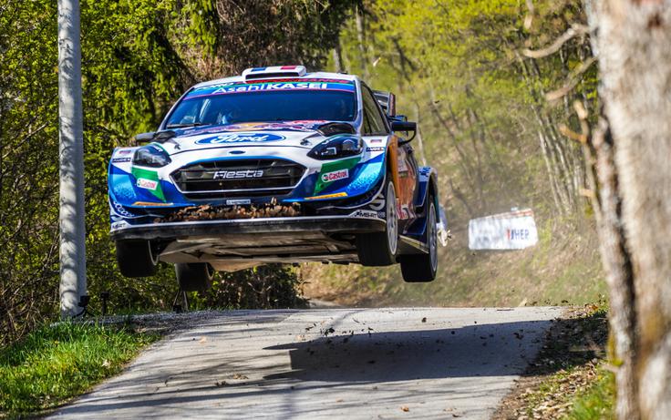 Trasa hrvaškega relija je bila lani zelo zahtevna, selektivna in raznovrstna. Veliko je bilo tudi tovrstnih skokov. | Foto: Croatia Rally