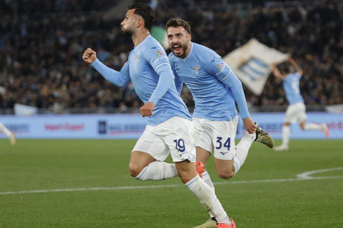 Lazio Taty Castellanos | Argentinski napadalec Taty Castellanos je na povratni tekmi z dvema goloma vrnil Lazio v igro za finale. | Foto Reuters