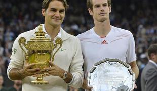 Federer: Verjamem, da bo Murray dobil grand slam