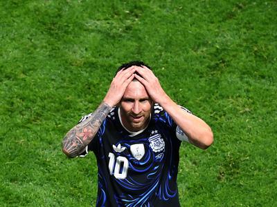 Lionel Messi ni skrival sreče