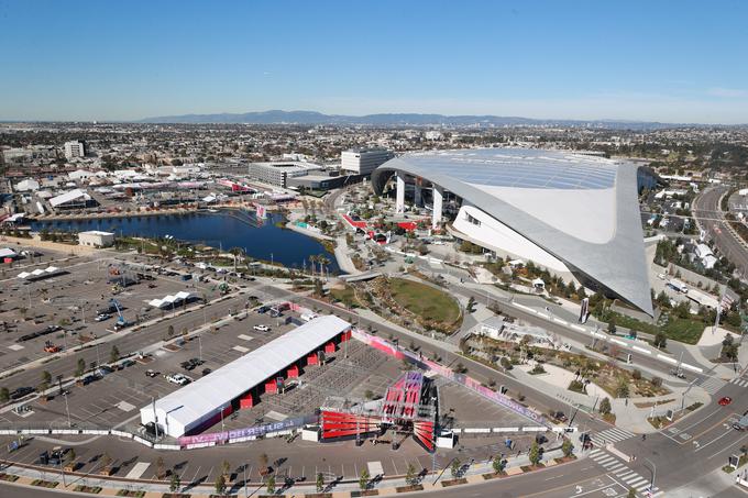 Stadion SoFi v predmestju Los Angelesa bo prvič gostil Super Bowl. | Foto: AP / Guliverimage